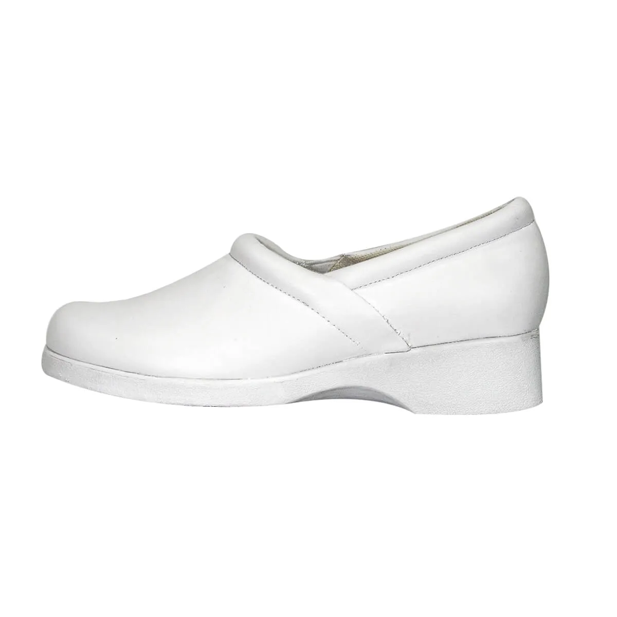 24 HOUR COMFORT Carol Women's Wide Width Leather Slip-On Shoes