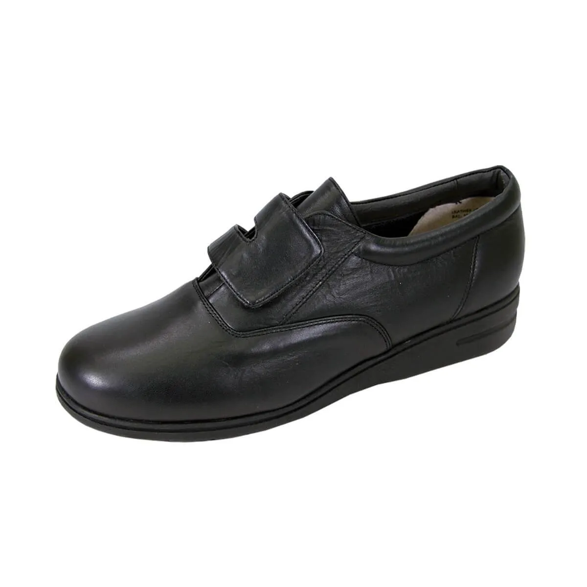 24 HOUR COMFORT Roberta Women's Wide Width Leather Slip-On Shoes