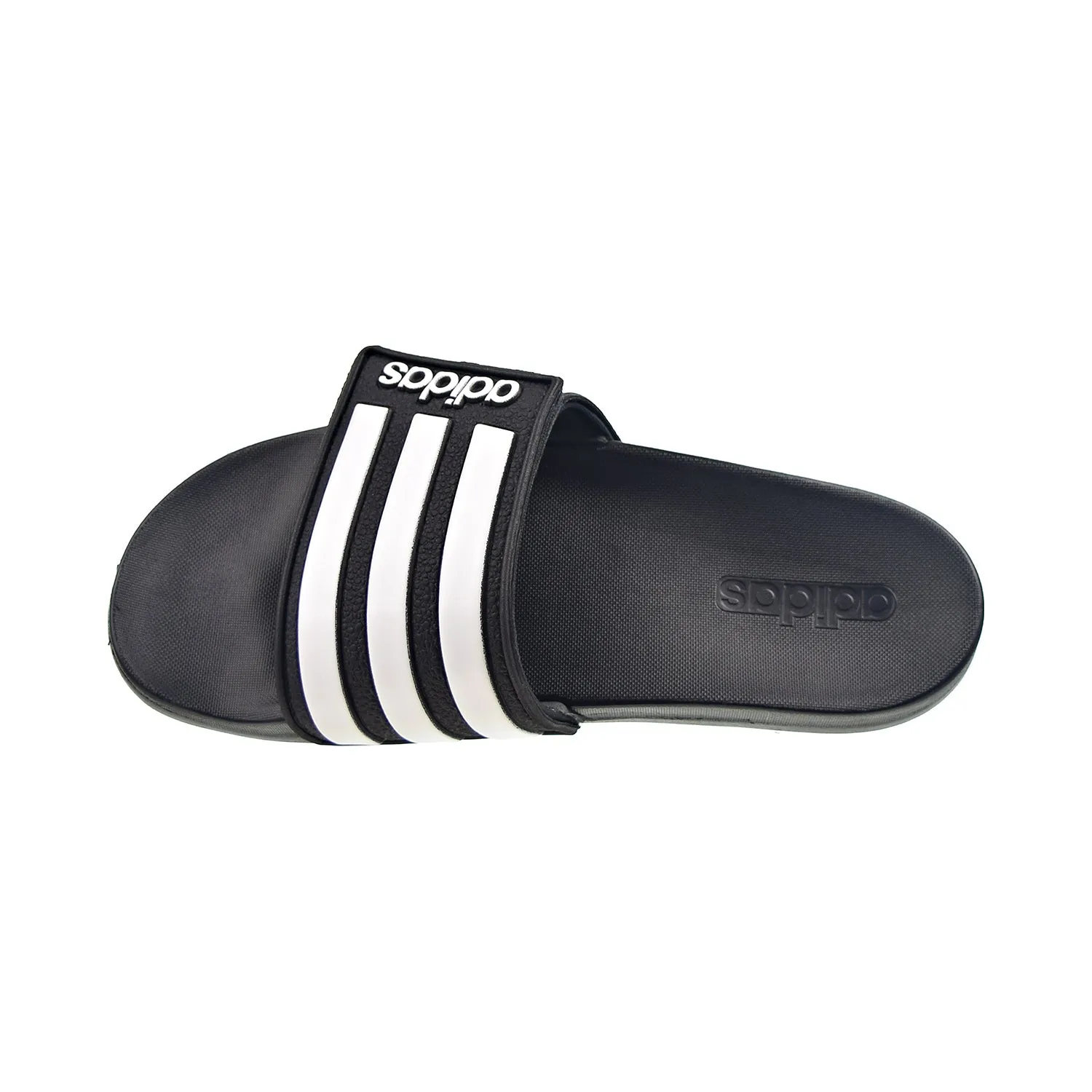 Adidas Adilette Comfort Adjustable Men's Slides Core Black-Cloud White