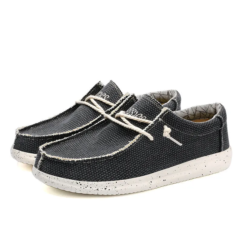 British Men's Premium Canvas Walking Shoes