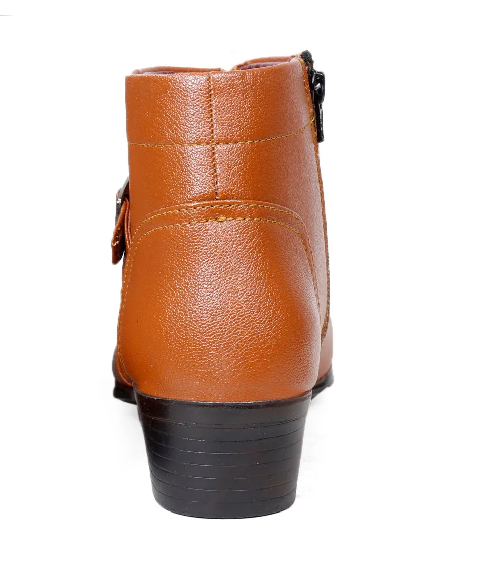 BXXY Height Increasing Ankle Zipper Boots For Men