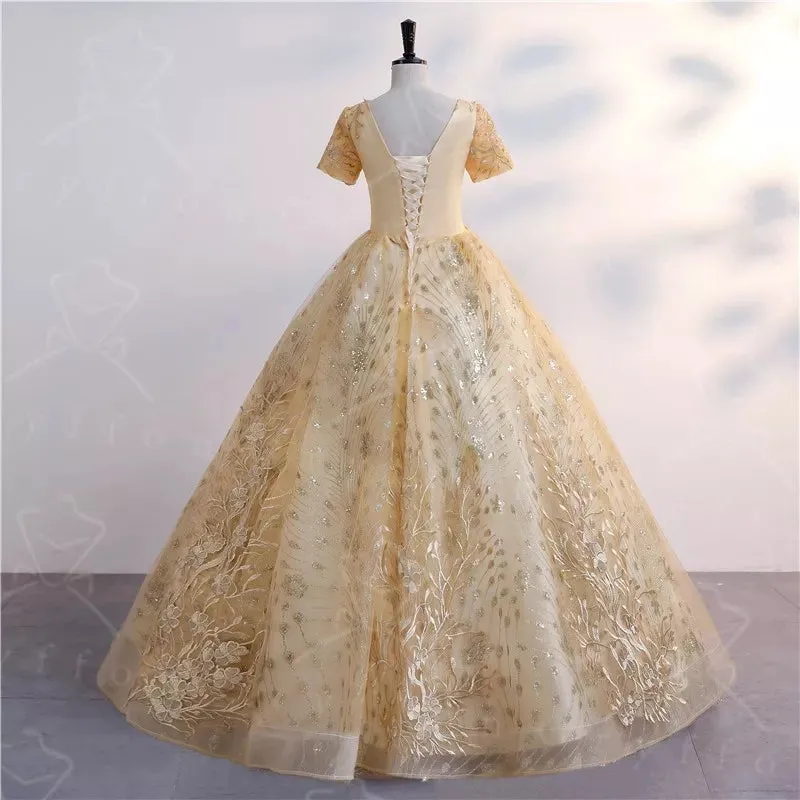 Disney Belle dress, princess, princess, glamour, elegance, party dress, prom, graduation, fairytale, elegance, party dress, bella