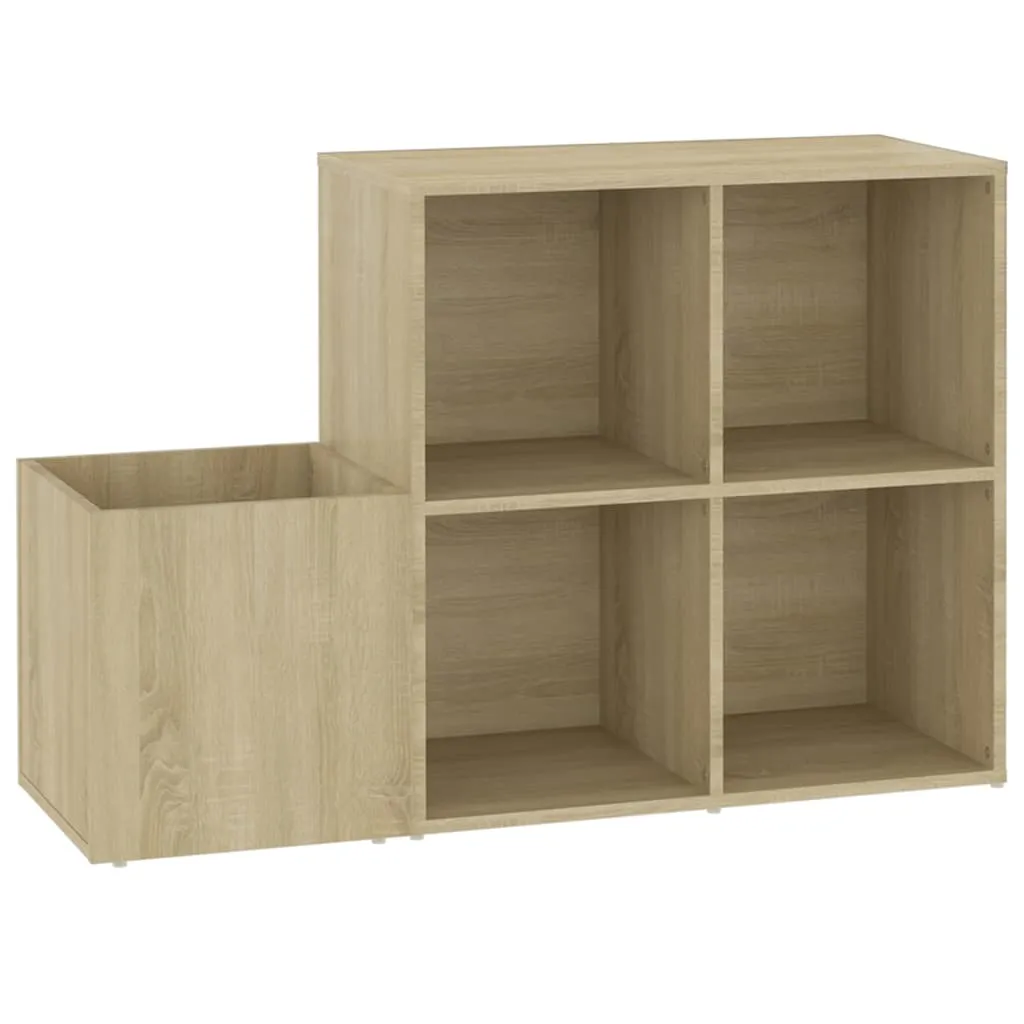 Hall Shoe Cabinet Sonoma Oak 105x35.5x70 cm Engineered Wood