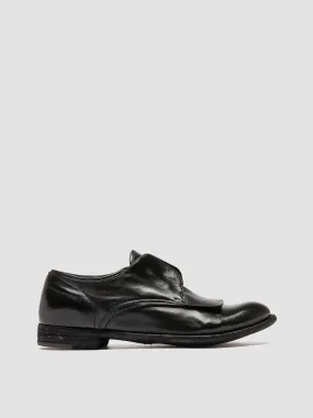 LEXIKON 550 - Black Leather Derby Shoes