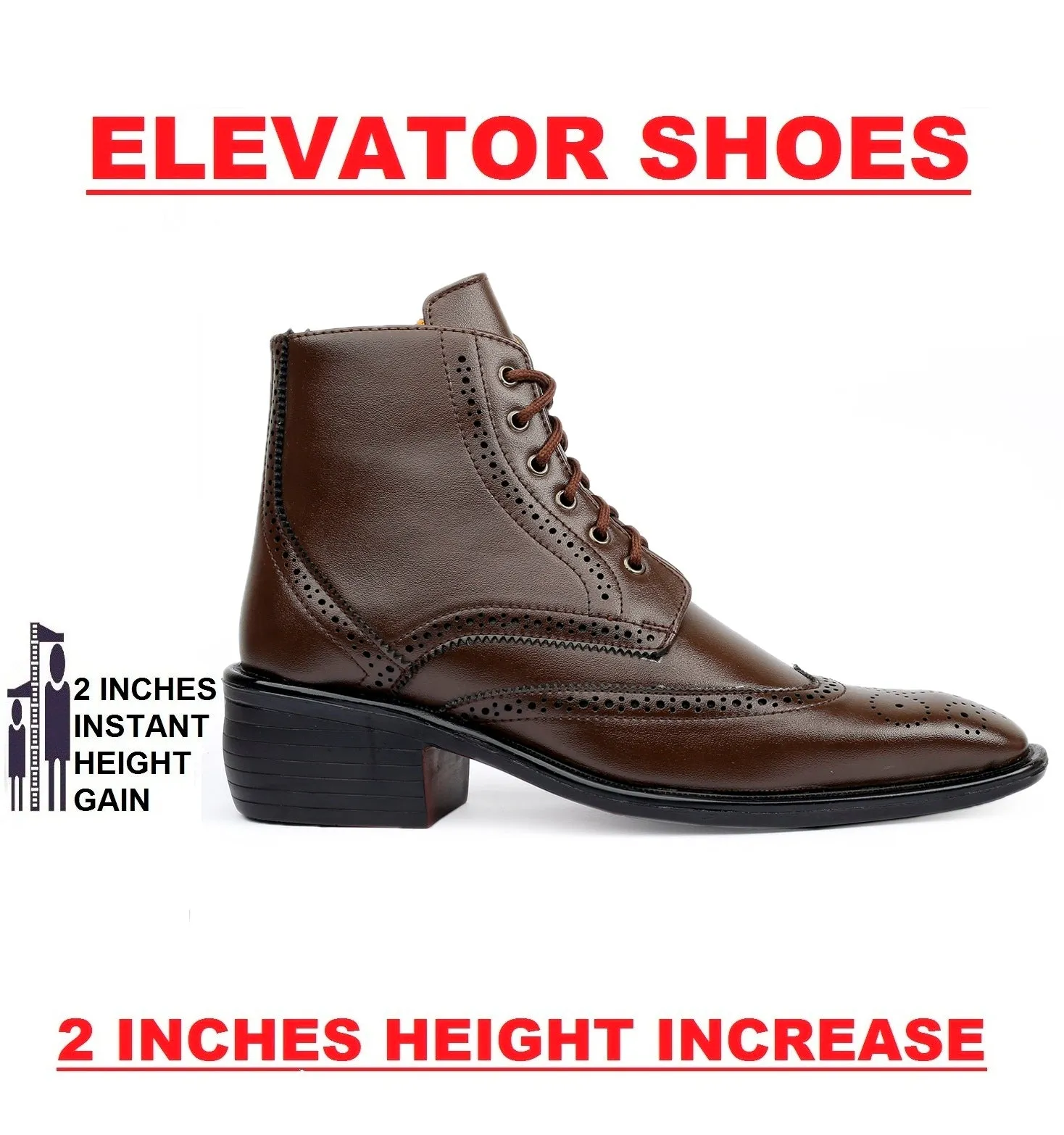 Men's Latest Height Increasing Formal Office Wear Shoes