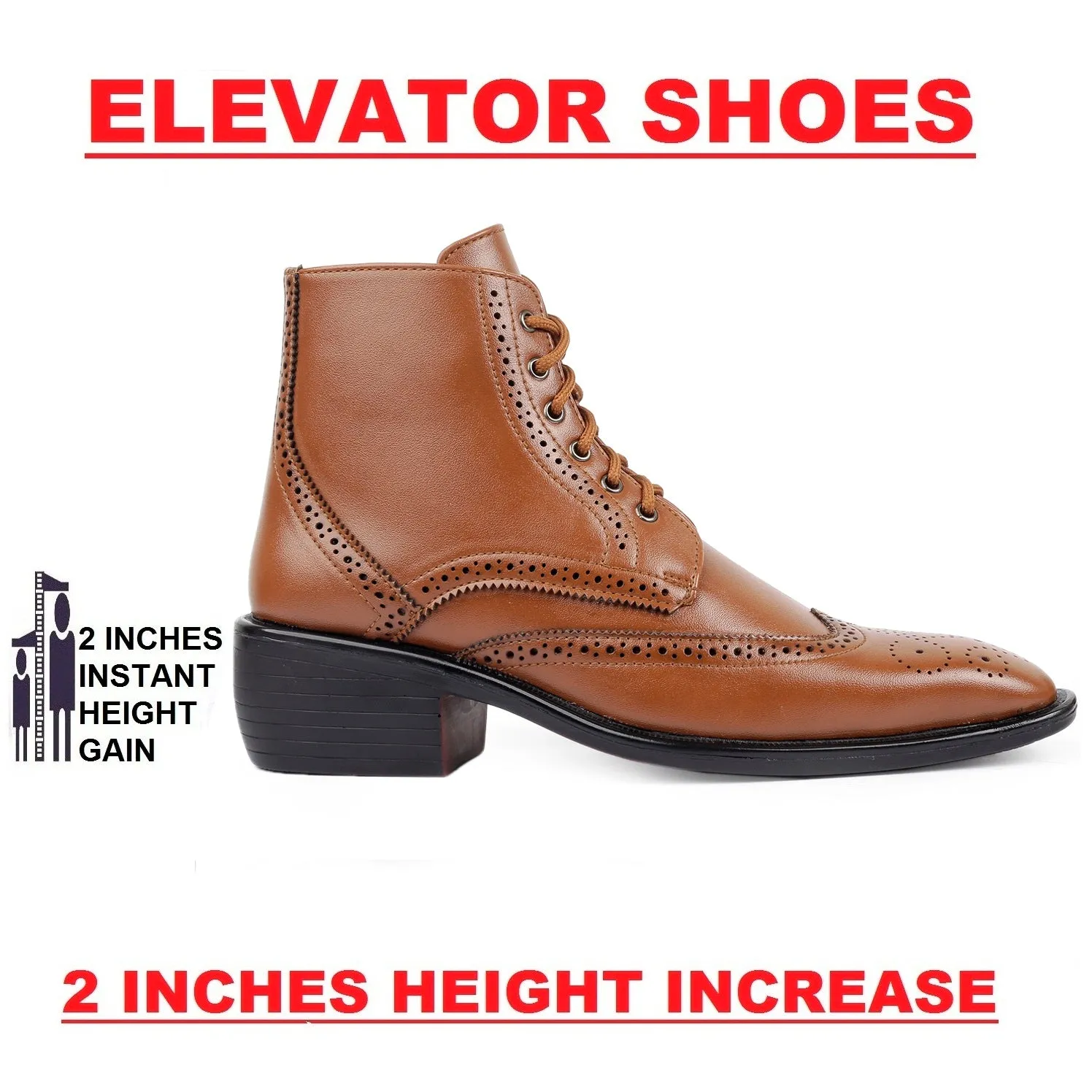 Men's Latest Height Increasing Formal Office Wear Shoes