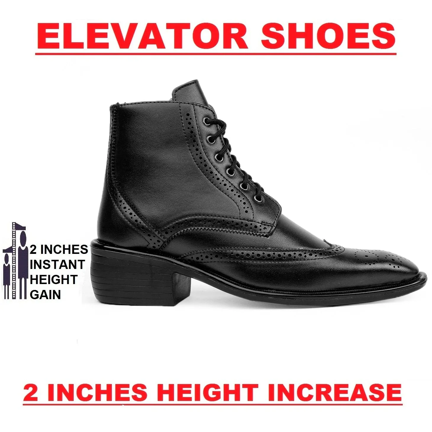 Men's Latest Height Increasing Formal Office Wear Shoes