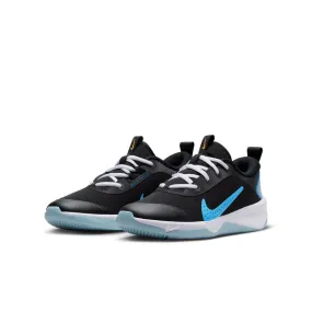 Nike Omni Multi-Court Big Kids' Indoor Court Shoes - Black/Blue