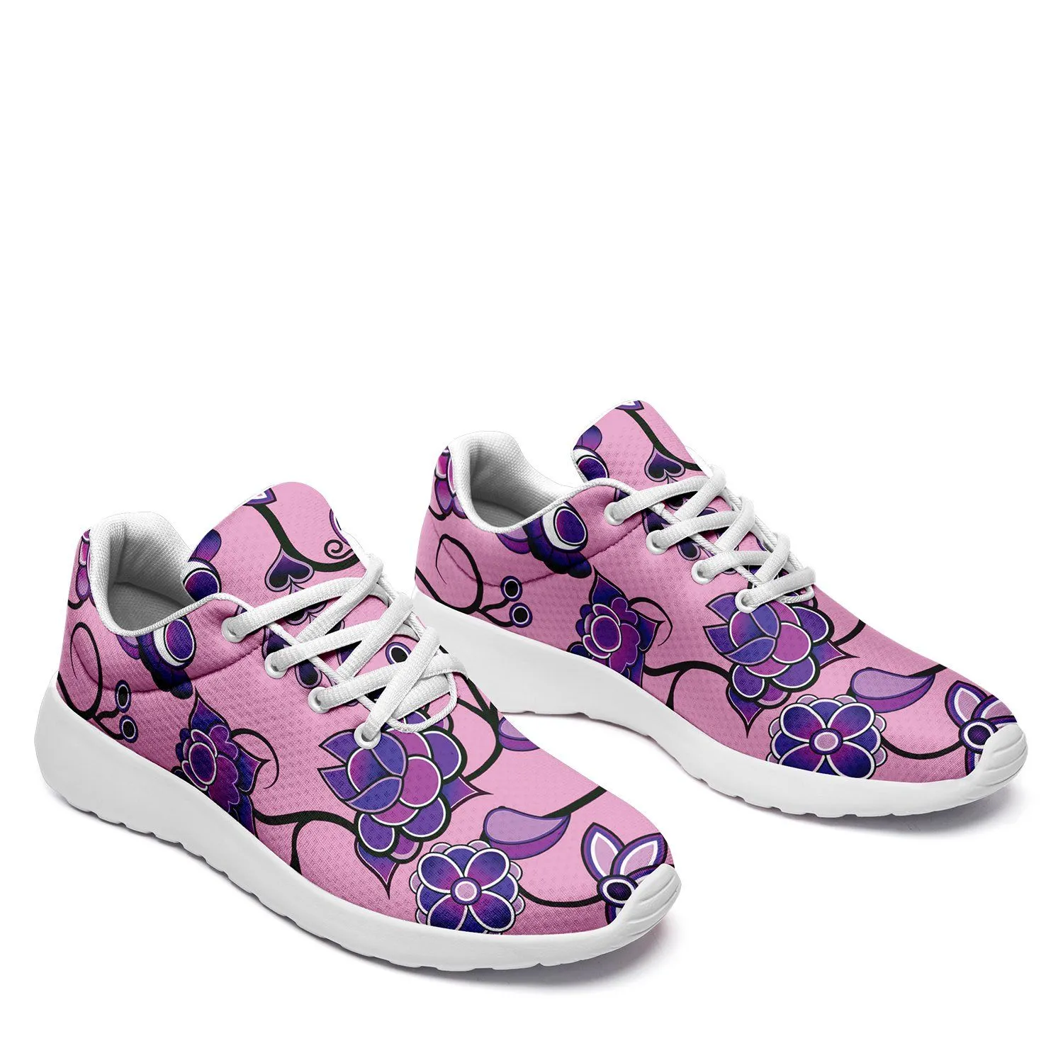 Purple Floral Amour Ikkaayi