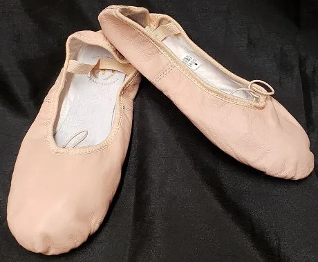 Tendu -- Women's Leather Full Sole Ballet -- Pink