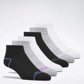 Women's Reebok Basic Quarter Socks 6 Pairs